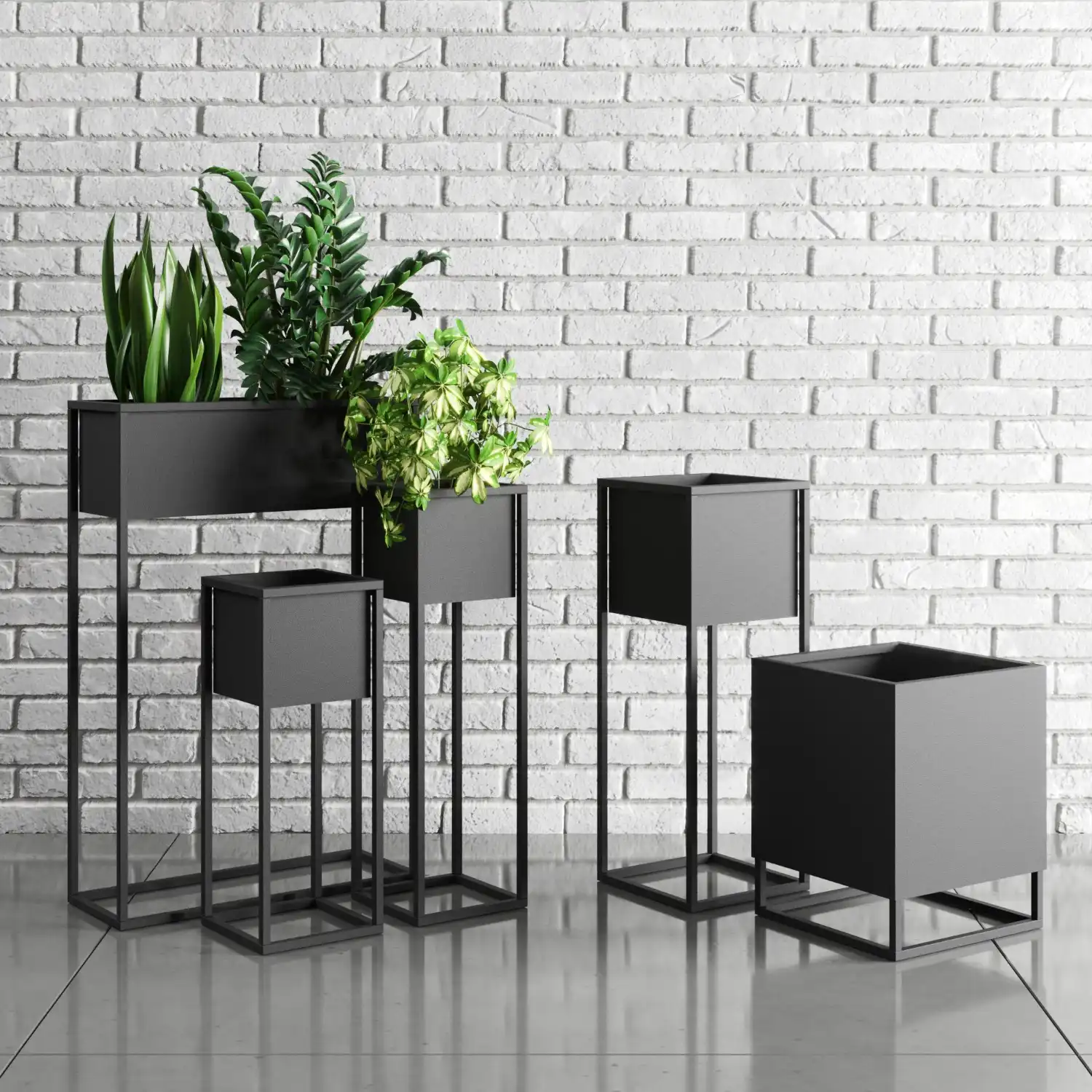 Le choix de bacs décoratifs modernes et harmonieux